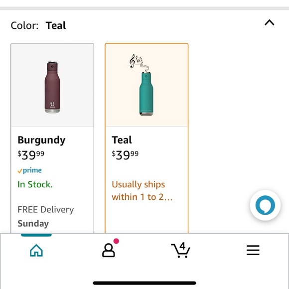 Brand New, Never used Water Bottle - Picture 7 of 7